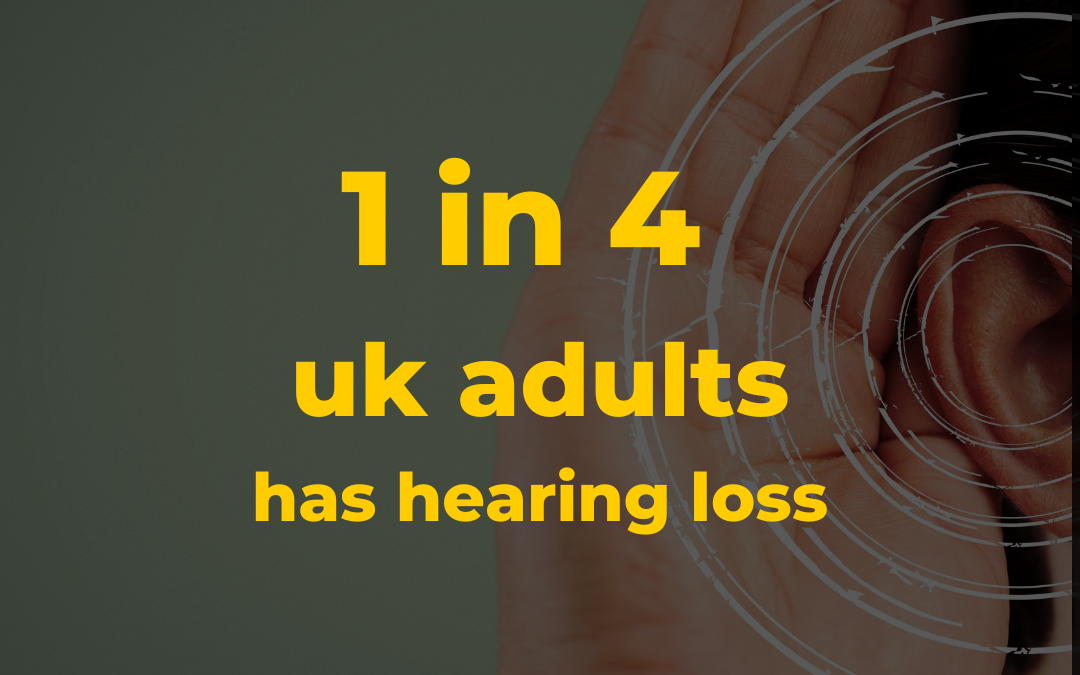 A quarter of UK adults have hearing loss, says new study